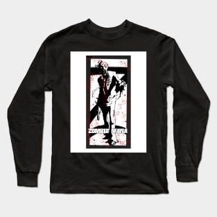 zombie mafia hitman Long Sleeve T-Shirt